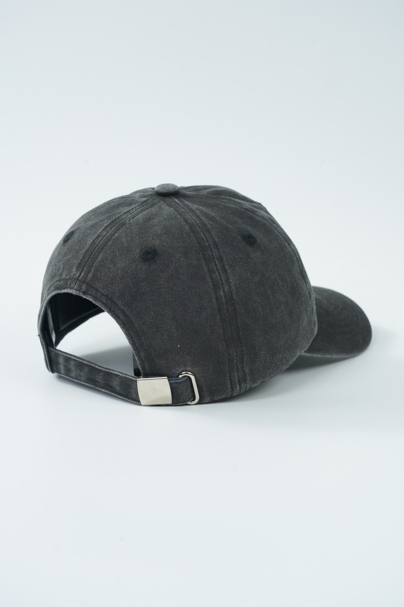 Bright Cap (Washed Black With Purple Logo)