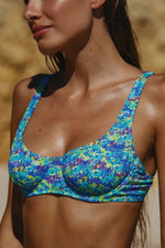 Capri Top (Flashdance Blue)